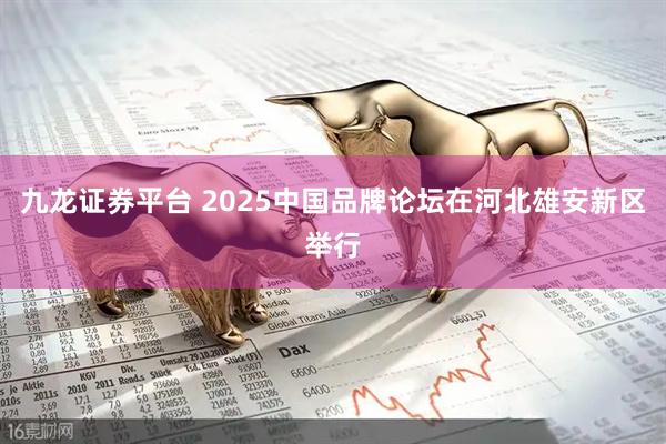 九龙证券平台 2025中国品牌论坛在河北雄安新区举行