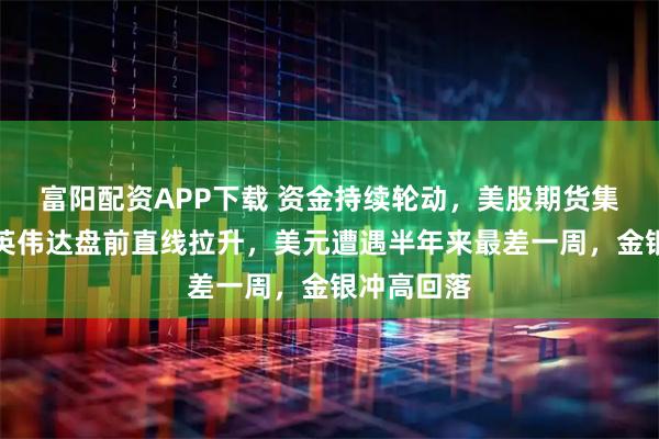 富阳配资APP下载 资金持续轮动，美股期货集体下挫，英伟达盘前直线拉升，美元遭遇半年来最差一周，金银冲高回落